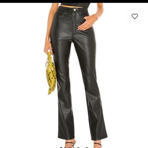 Nwt Revolve size 26 Womens leather pants